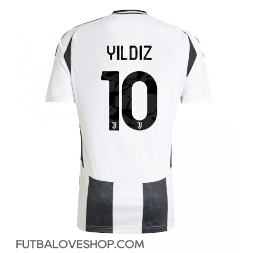 Dres Juventus Kenan Yildiz #10 Domáci 2024-25 Krátky Rukáv